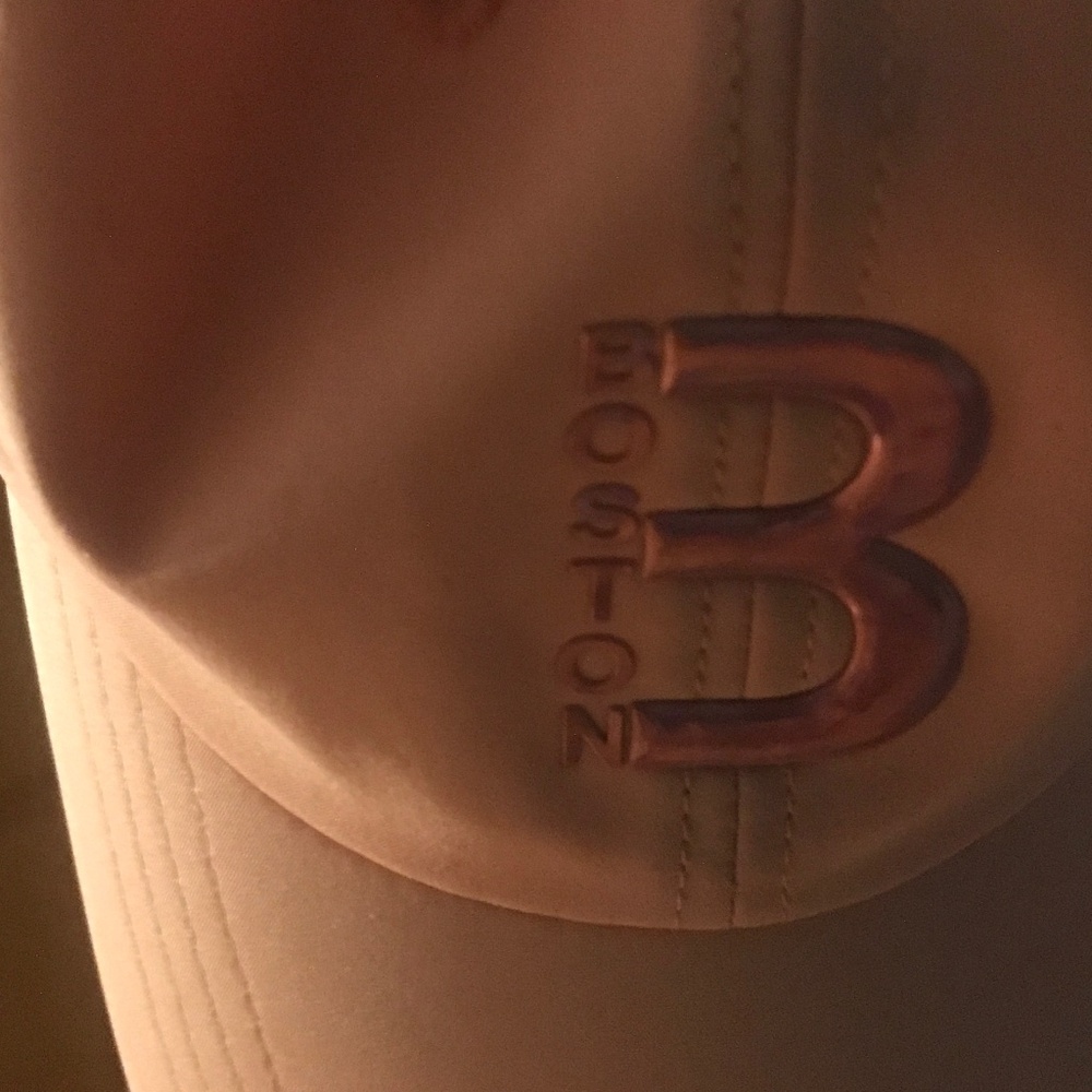 vintage ‘Boston’ printed baseball cap